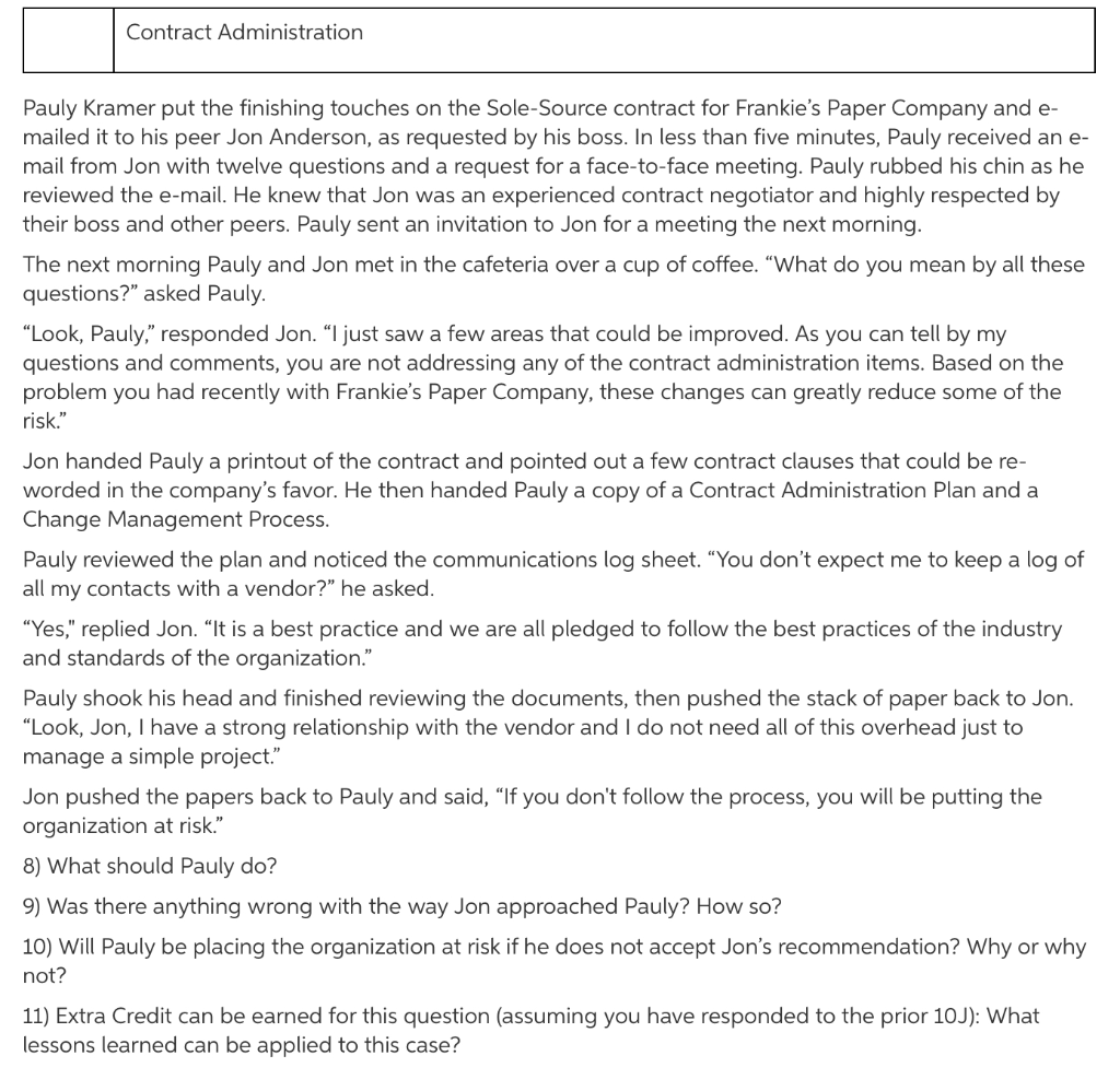 Please, help with a question on Project