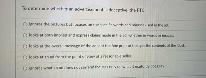 Question 1, A,B,C,D,E Under the Americans with