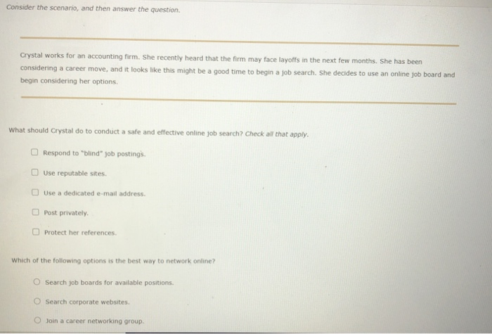 2. Developing a Job Search Strategy Focused on