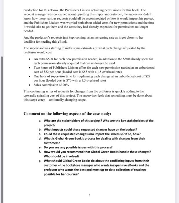 Bonus Case Study: Project Management Mini-Case