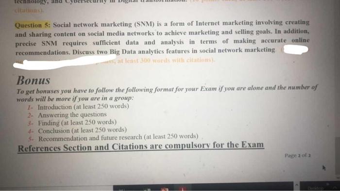 Question : Question 1: Identify 4 constraints