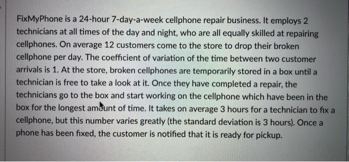 a FixMyPhone is a 24-hour 7-day-a-week cellphone