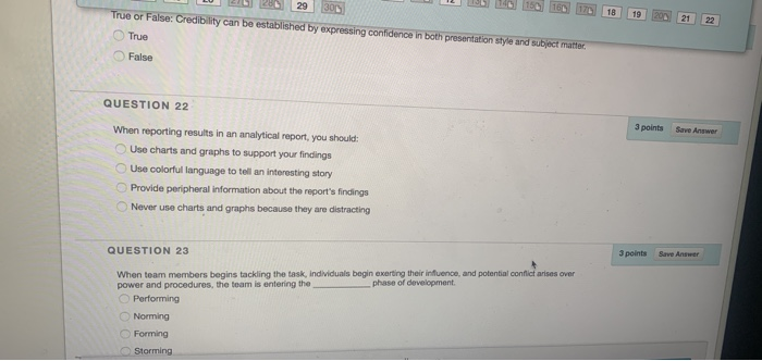 18 19 L 150 LUL 2 29 30 1060 170 True or False: