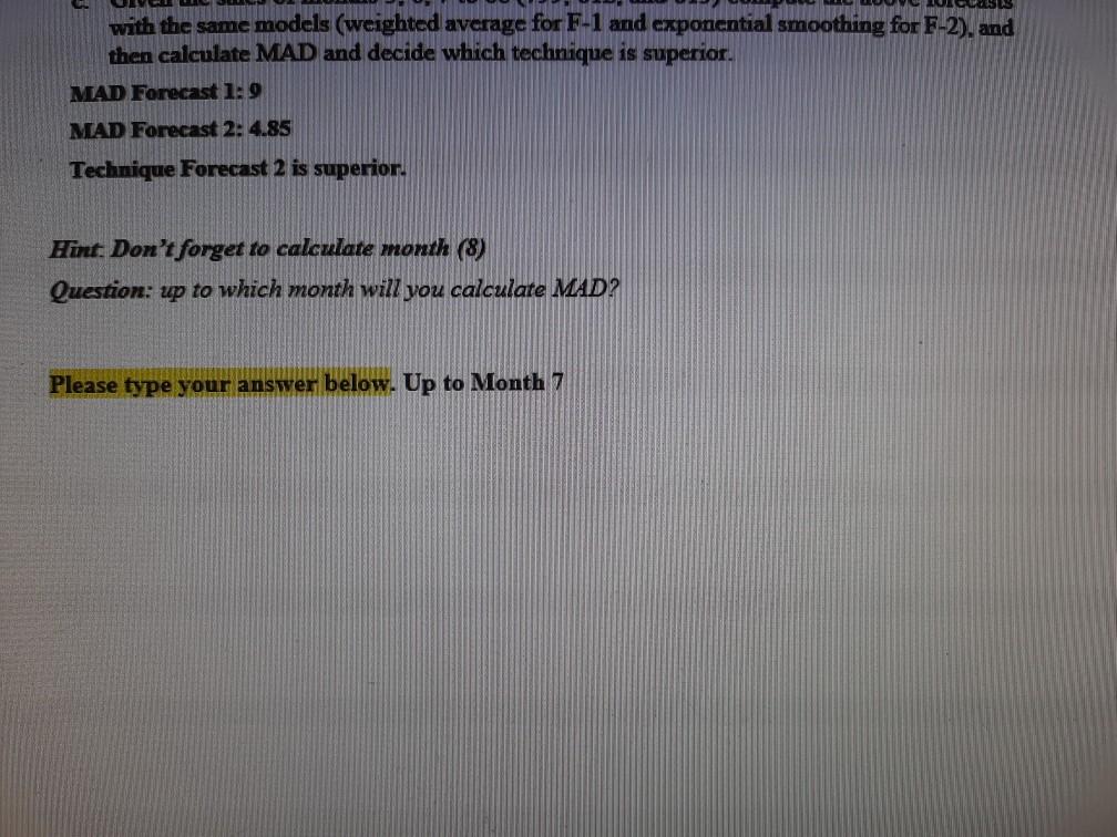 Exercise 2: (5 marks) Two independent methods of