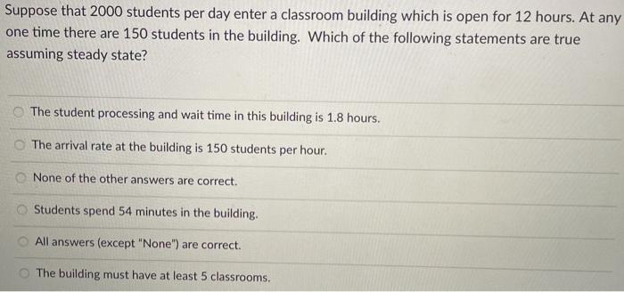 If customer interarrival times are exponentially