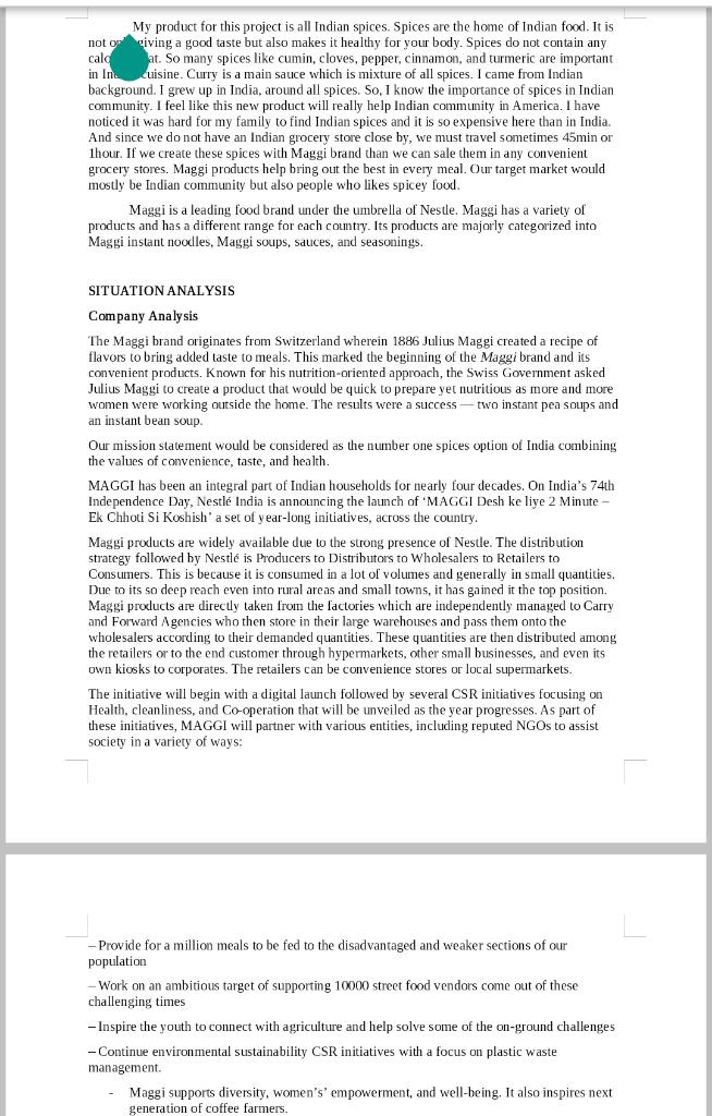 This is part 1, so my part second should be based