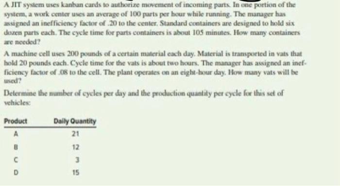 ANSWER 1a.-1d In operations management, as in