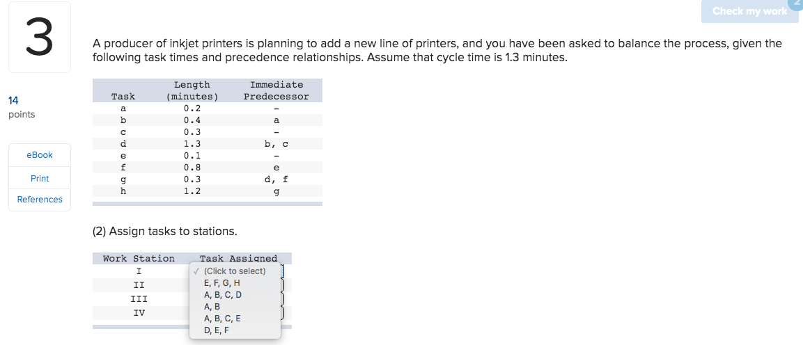 Check my work A producer of inkjet printers is