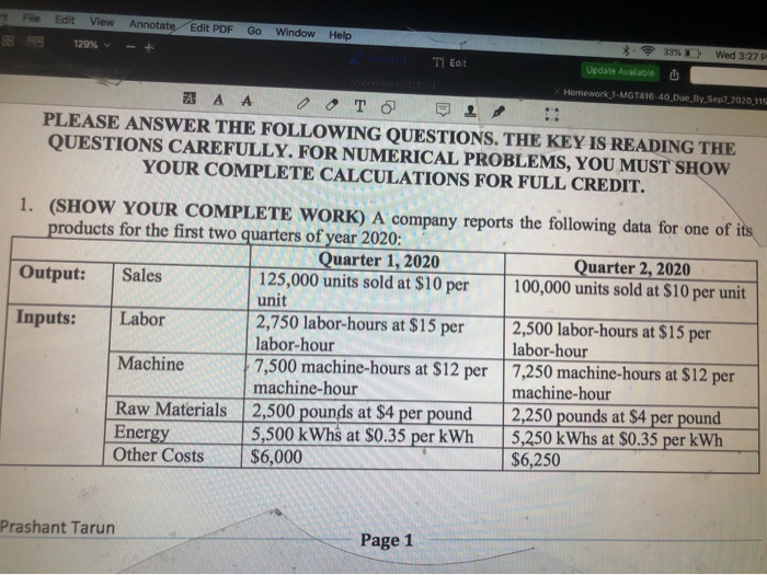 Edit View Annotate Edit PDF Go Window Help 129%