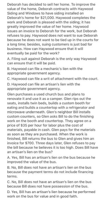 option c for the first question is incorrect and