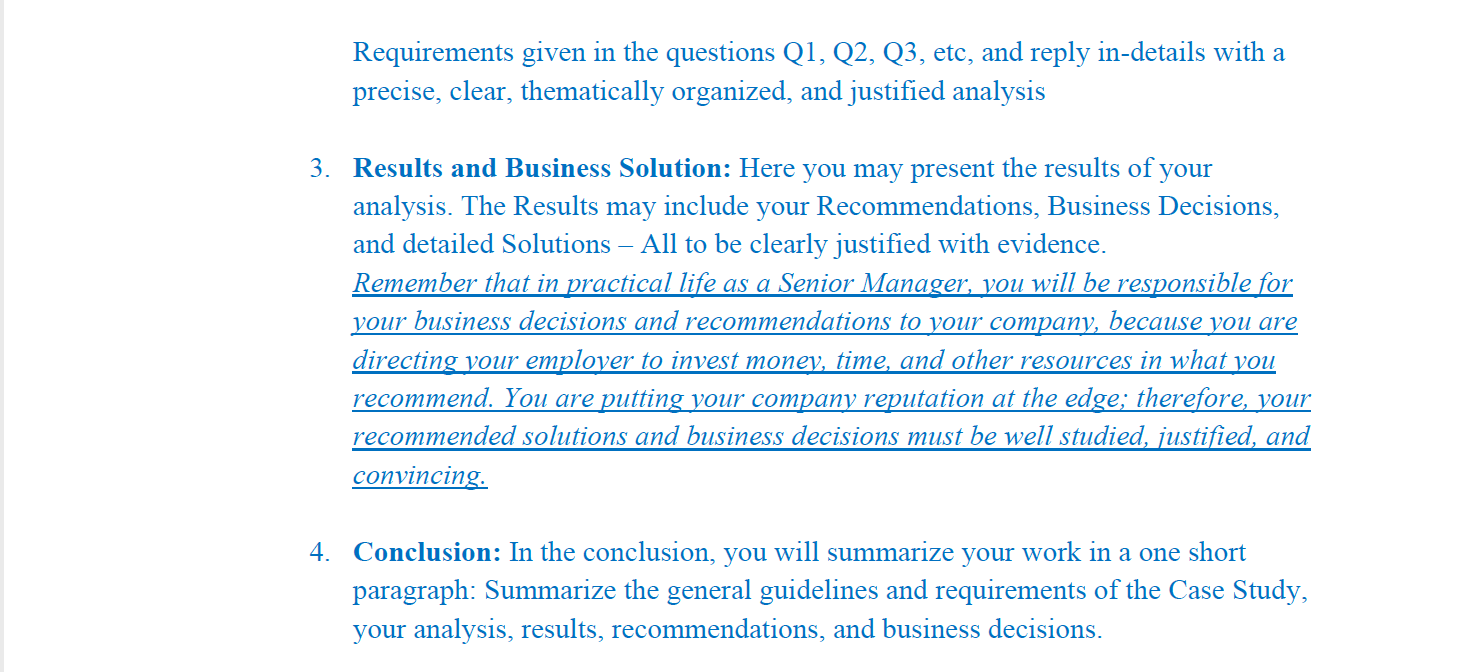 1. Executive Summary: In the Executive Summary