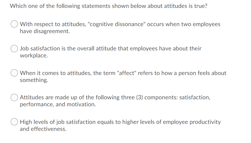 Which one of the following statements shown below