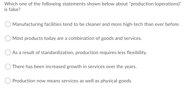 Which one of the following statements shown below