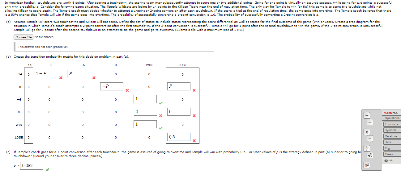 Could someone provide the correct answers for