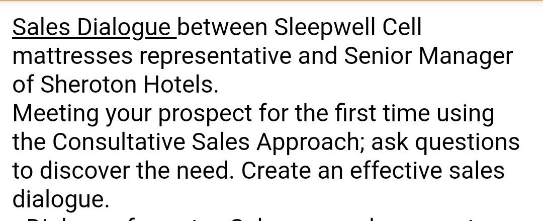 CRM Subject Introduction Rapport Building