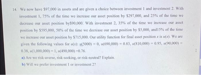 solve it mathmetically 4. We now have $97,000 in