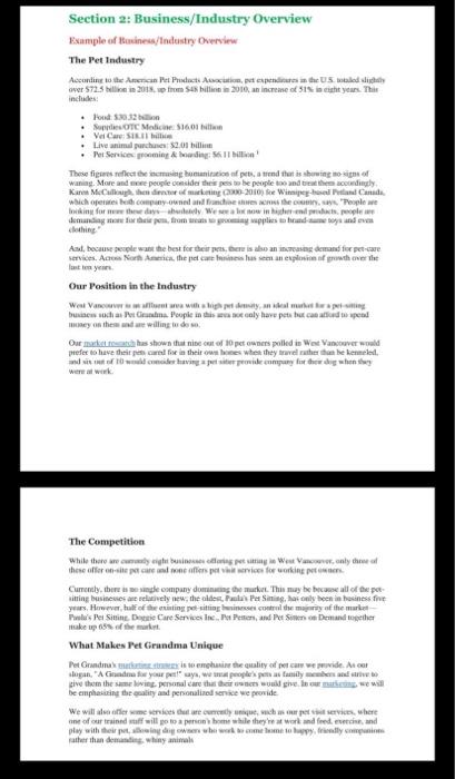 I need a business/ industry overview of education