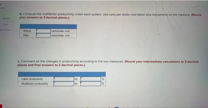 PLEASE HELP!! due tonight!! all parts A company