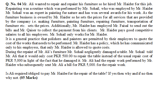 Course = Professional Ehtics And Legal Issues Q.