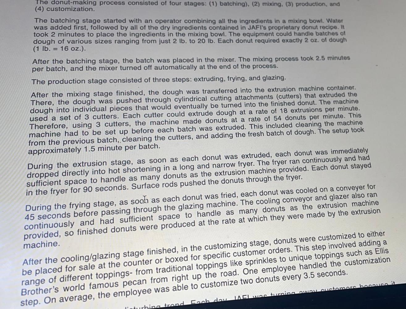 Please read the below mini case carefully, then