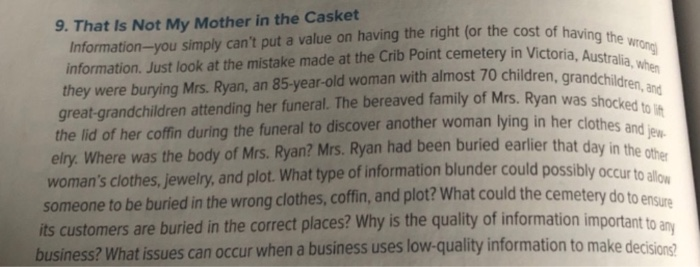 Instructions: two written paragraphs for each