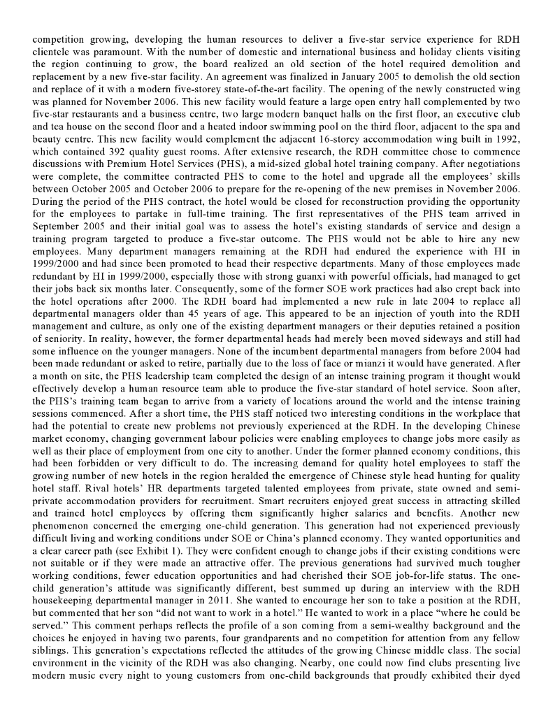 What were the critical errors the RDH general