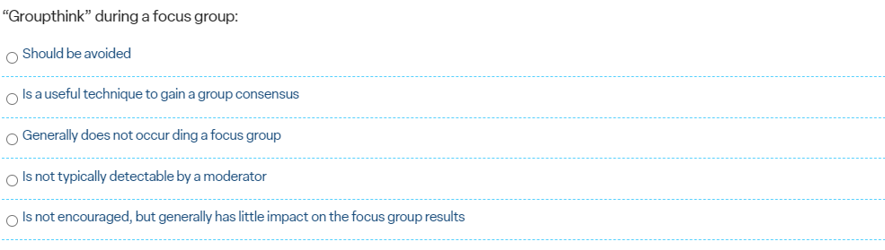 True/False Projective techniques are typically
