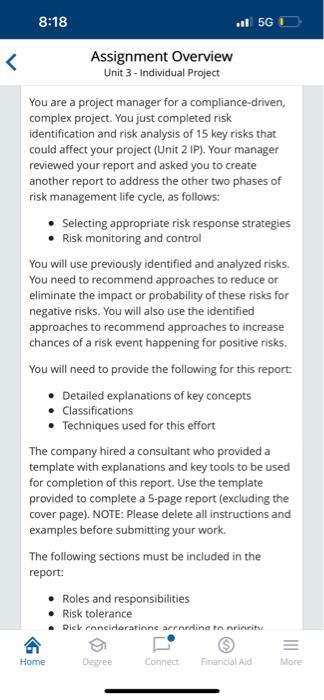 You are a project manager for a