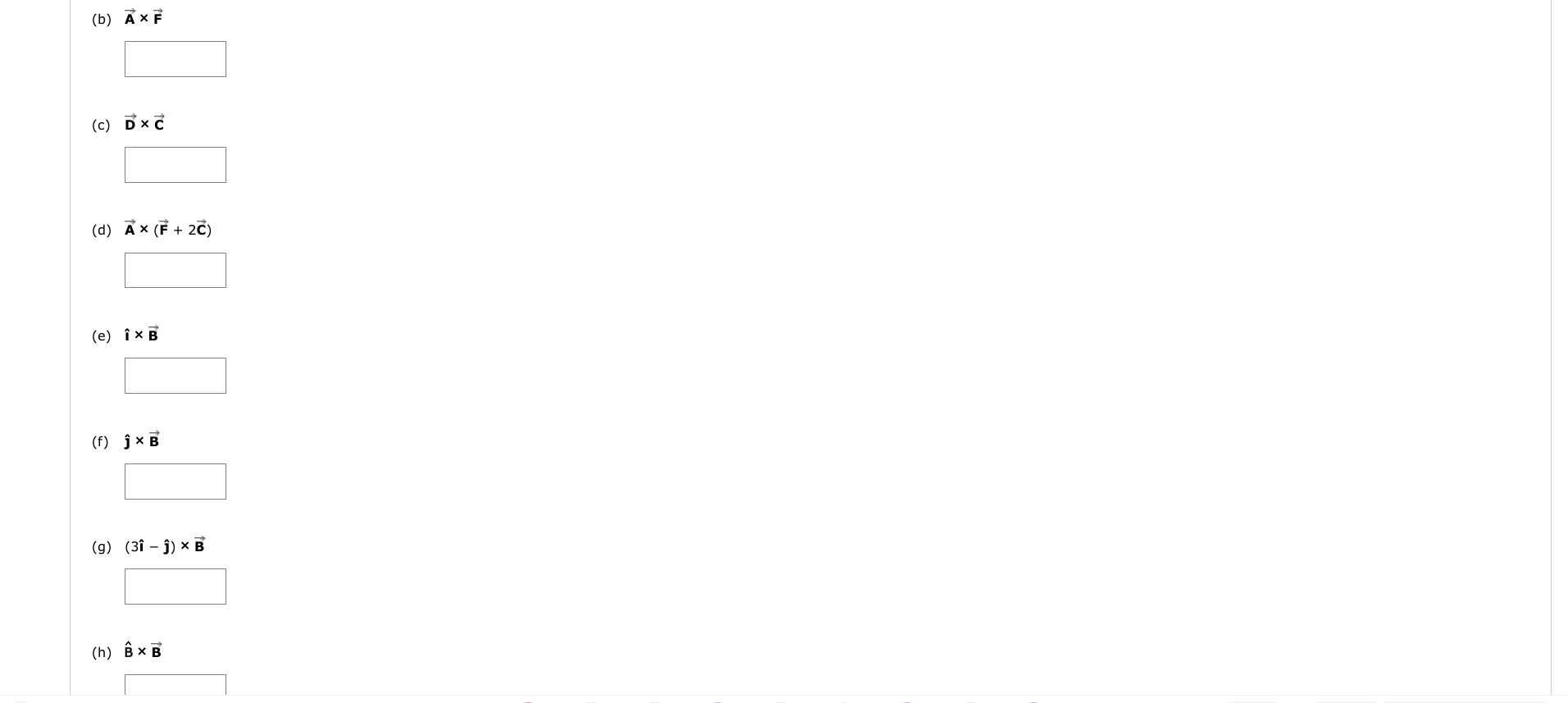 Assuming the + x -axis is horizontal to the right