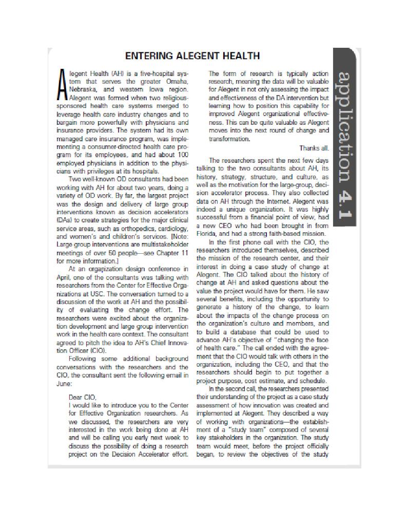 Organization Development Subject: Kindly provide