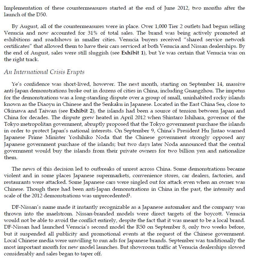 1. How could Ye's team know that Venucia