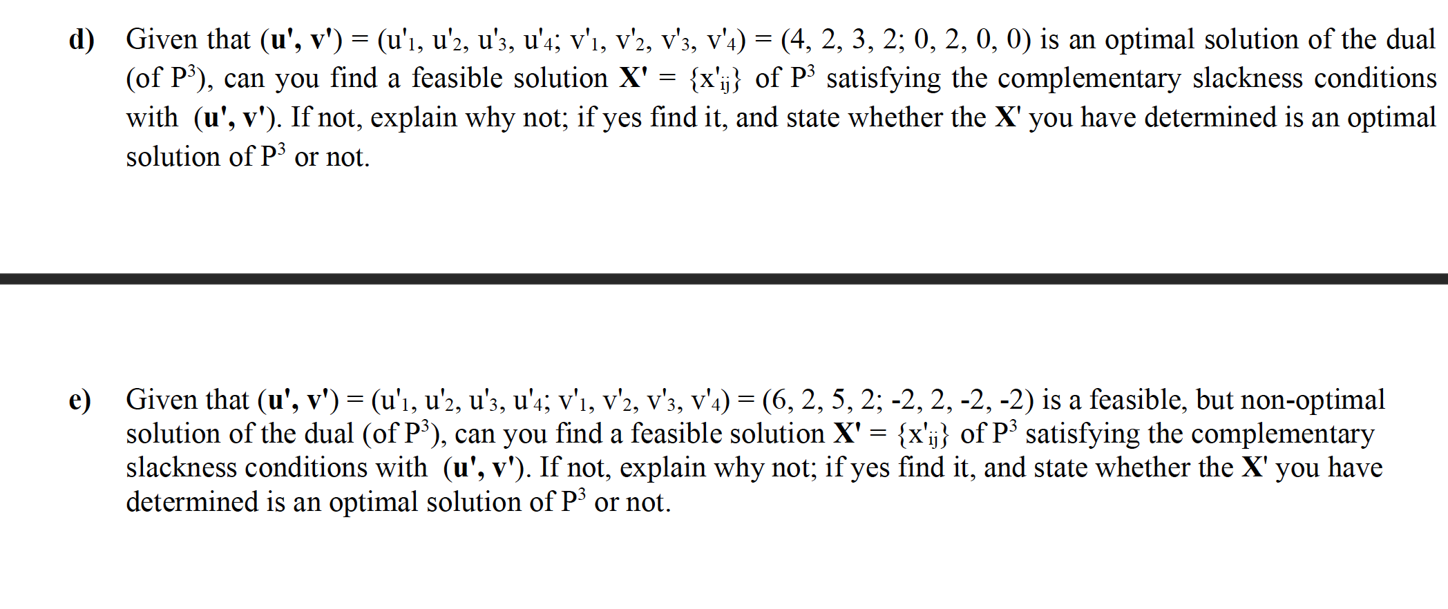 3. (24 pts.) Briefly answer the following