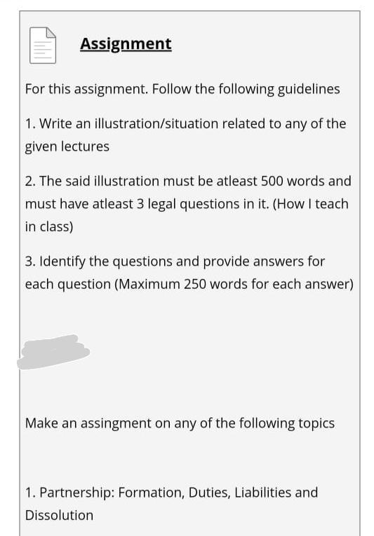 Course:(Business Law and Taxation)