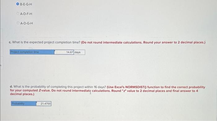 The following represents a project that should be