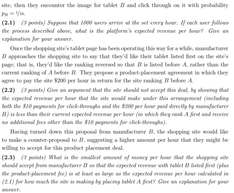 2 Product Placement Another setting in which this