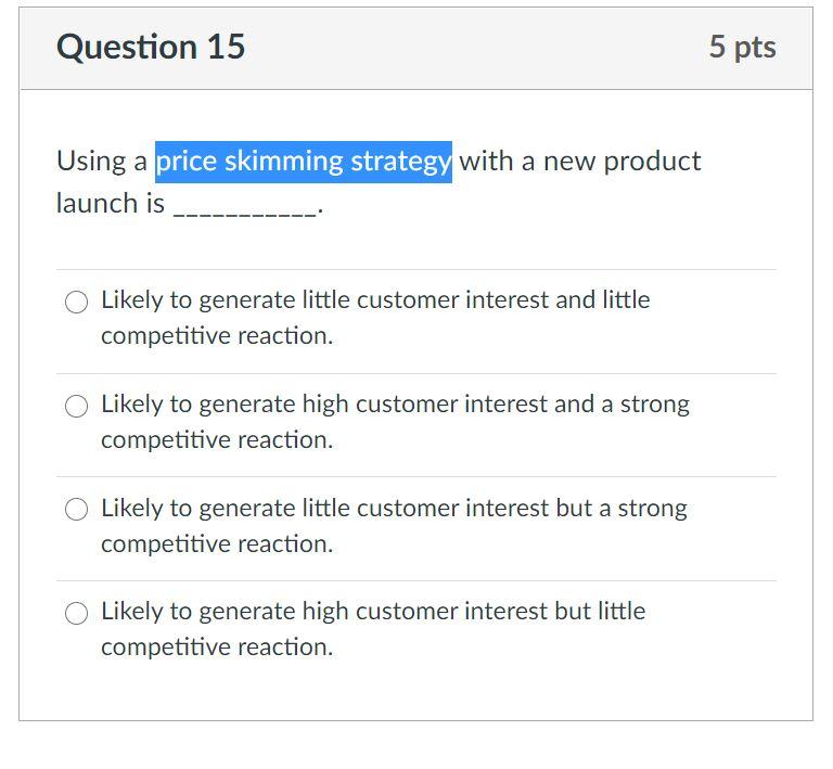 what is the answer? Question 15 5 pts Using a