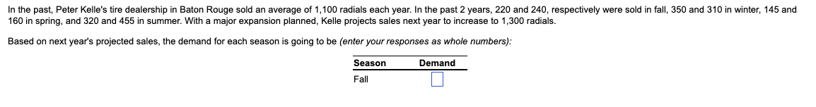 In the past, Peter Kelle's tire dealership in