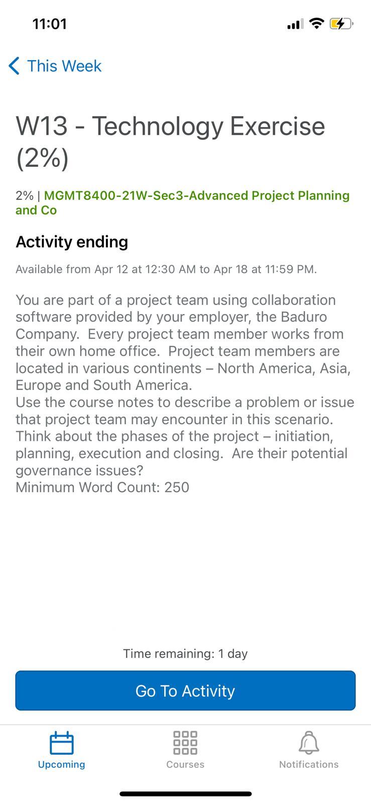 11:01 .. < This Week W13 - Technology Exercise