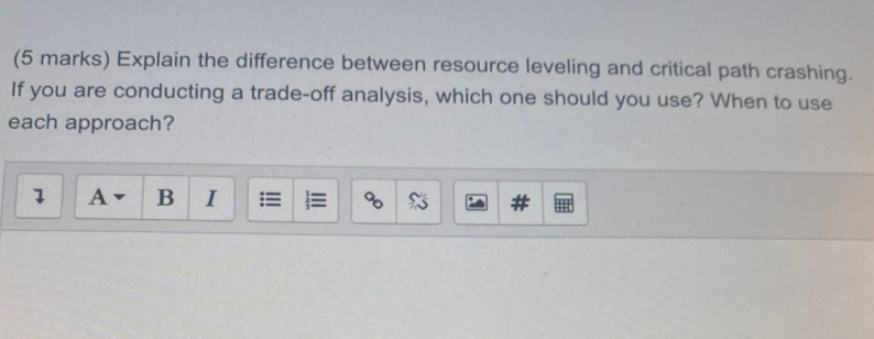 (5 marks) Explain the difference between resource