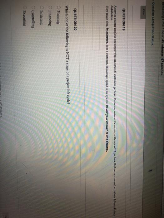 emaining Time: 1 hour, 49 minutes, 47 seconds.