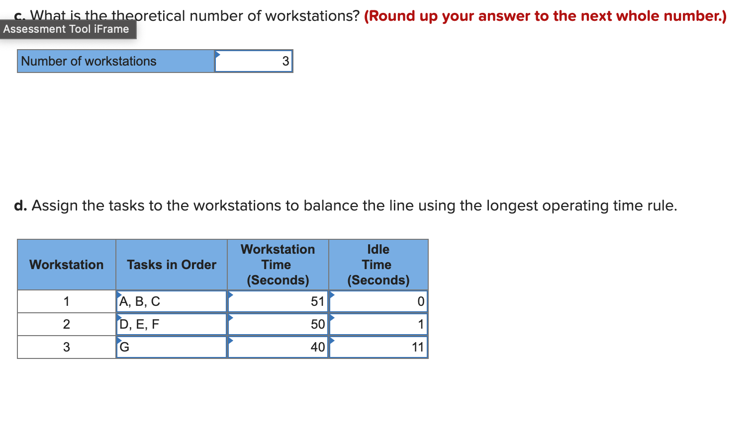 Wild Widget must set up an assembly line for