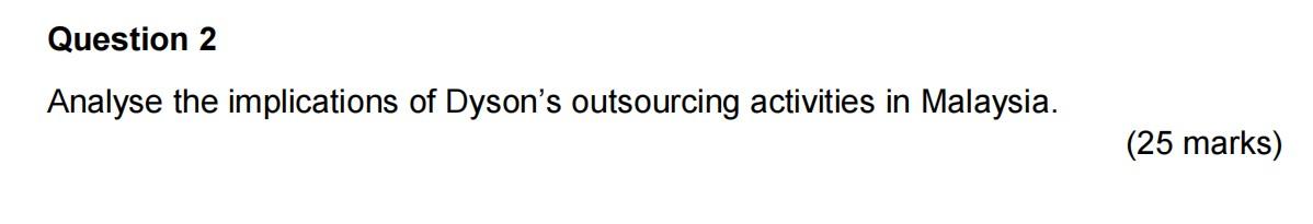 Case Study Read the following case and answer all