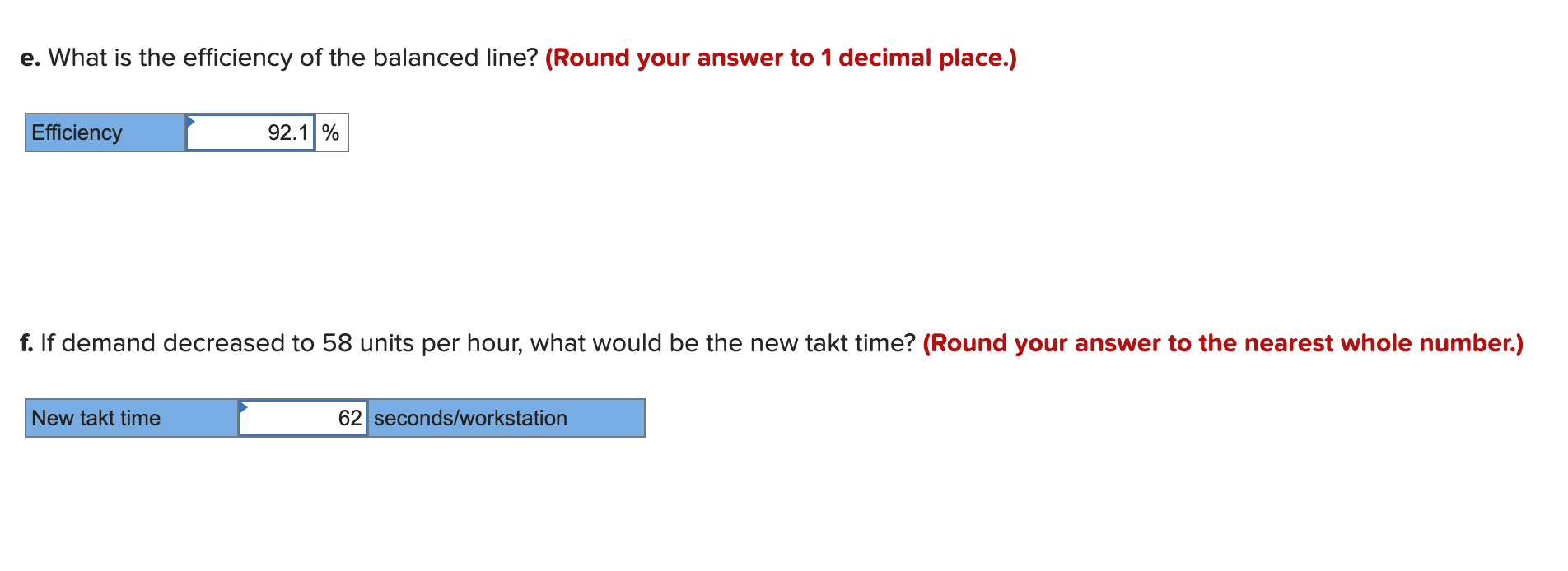 Wild Widget must set up an assembly line for