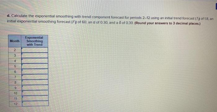 Problem 3-22 (Static) Your manager is trying to