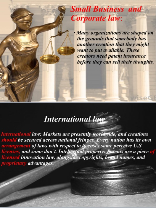 one one example of each slide example should be