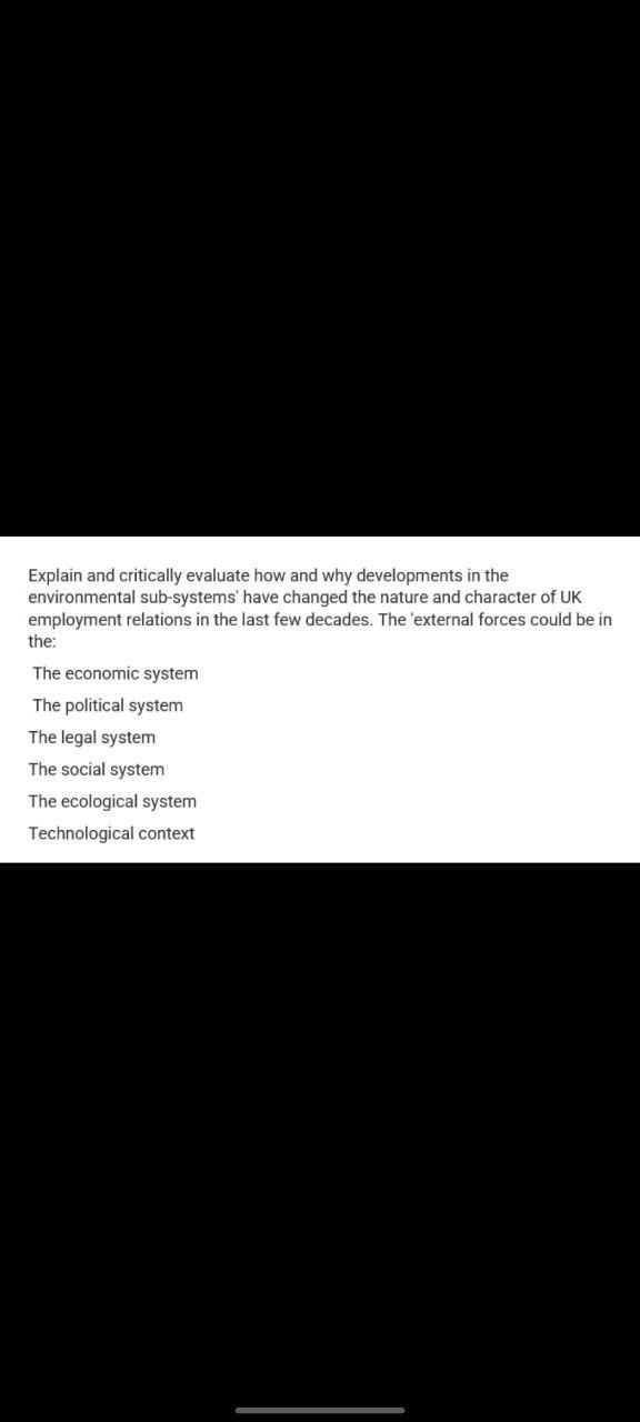 Explain and critically evaluate how and why