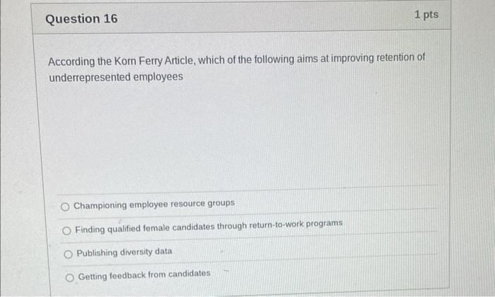 According the Korn Ferry Article, which of the