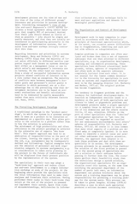 PITFALLS IN THE DESIGN AND IMPLEMENTATION OF