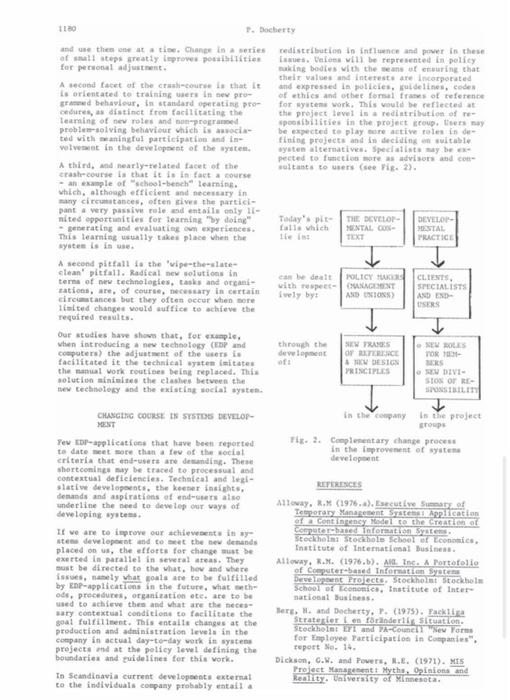 PITFALLS IN THE DESIGN AND IMPLEMENTATION OF
