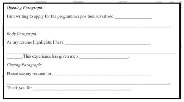 Few things to keep in mind when writing an